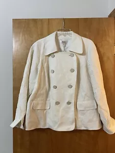 Talbots Blazer Jacke Zweireiher Vintage Neu mit Etikett Damen PETITE Größe 22WP 22P - Bild 1 von 15
