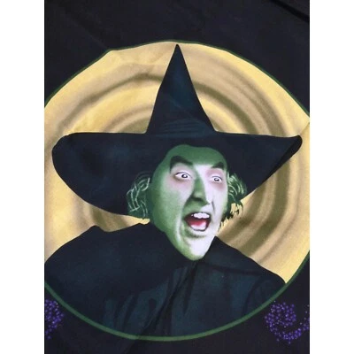 Panel de tela del Mago de Oz e instrucciones para hágalo usted mismo delantal de bruja malvada fuera de existencia raro Foto 1 de 4