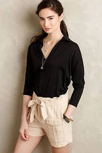 ANTHROPOLOGIE Dusking Hour Cocoon Top NEW size XS - Picture 1 of 2