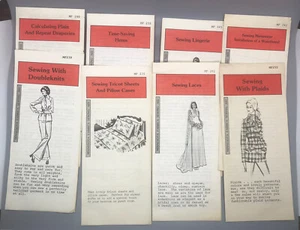 Menge 8 Vintage Minnesota Stoffe Nähhilfe Broschüren - Nähen Karos Herrenbekleidung - Bild 1 von 7