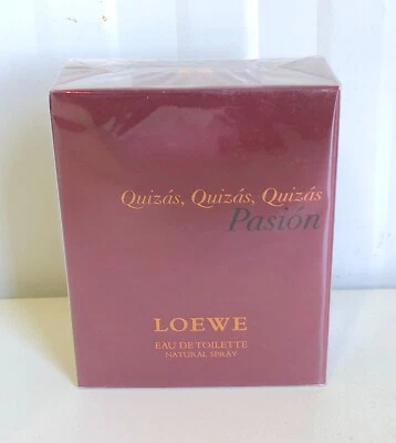 LOEWE QUIZAS, QUIZAS, PASION 30 мл туалетная вода спрей был запечатан 2011 партии - Изображение 1 из 4