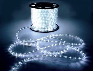 Lyyt Superbirght LED Rope Light Cool White 50m- Outdoor Garden Decor Xmas - Picture 1 of 12