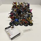 Marvel DC Heroclix Assorted Lot of 50 - 5 Rares, 20 Uncommons, 25 Commons Modern