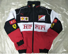 New Mens FERRARI Red Black Embroidery EXCLUSIVE JACKET Suit F1 Team Racing
