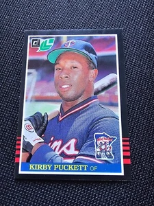 1985 Leaf - Kirby Puckett (RC) HOF NM #107 - Bild 1 von 2