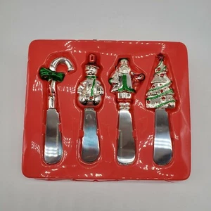 Christmas Spreaders Set of 4 International Silver Company - Picture 1 of 5