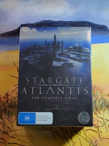 Stargate Atlantis Complete Series (DVD 26 Discs) R4 Brand New And Factory Sealed - Picture 1 of 14