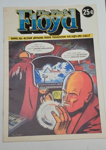 RARE Vintage THE PINK FLOYD Concert Program Comic Book 1975 Tour Memorabilia - Bild 1 von 10