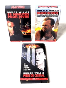 Die Hard Trilogie VF VHS – Piège de Cristal / 58 Minutes / Marche ou Crève (THX) - Picture 1 of 3