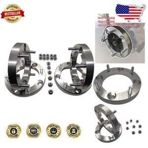 Heavy Duty Wheel Washers 1" Polaris RZR Ranger 4/156mm 3/8" Studs 12mm Wheels - Picture 1 of 8