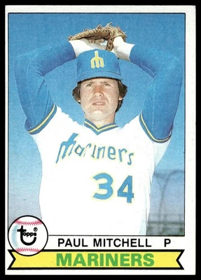1979 Topps #233 Paul Mitchell Seattle Mariners NM+ - Image 1 of 2