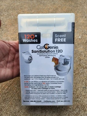 Caja de arena autolimpiante CatGenie SaniSolution 120 NUEVA sellada Foto 1 de 4