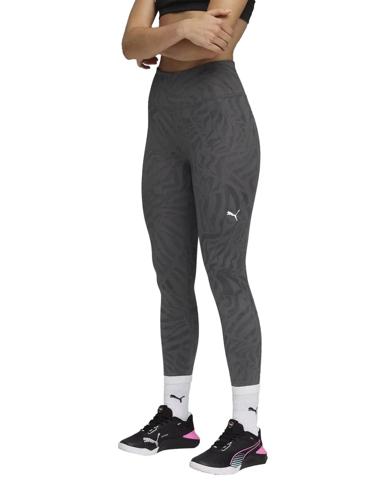 Leggings femininas Puma Tad Essentials listras de fita - Imagem 1 de 1