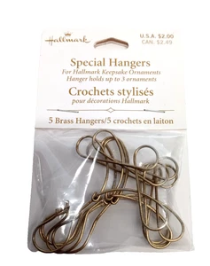 5er Set Punze Andenken Weihnachten Display Haken Multi-Ornament Aufhänger - Bild 1 von 5