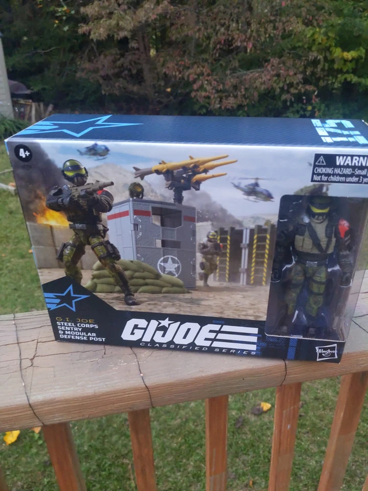 G.I. CORPO DE ACERO CLASIFICADO POR Joe centinela y poste de defensa modular Foto 1 de 1