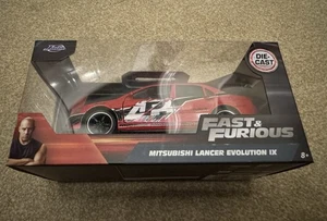 Jada Toys Fast and Furious 1:32 Scale Mitsubishi Lancer Evolution IX Tokyo Drift - Picture 1 of 8