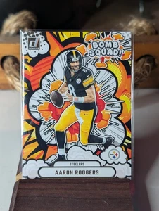 2025 Panini Donruss - Aaron Rodgers Bomb Squad #BS-ARS - Picture 1 of 6