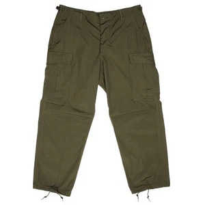 VINTAGE US ARMY TROPICAL COMBAT TROUSERS 1967 VIETNAM LARGE SHORT NOS NEW - Picture 1 of 6