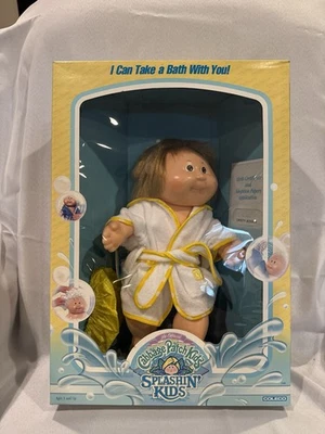 Vintage 1987 Cabbage Patch Splashin' Kids Girl Cristy Jessica Novo - Imagem 1 de 3