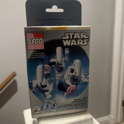 LEGO Star Wars: Battle Droid Commander and 2 Battle Droids (3343) CIB - Image 1 of 4