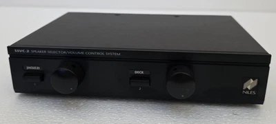Niles SSVC-2 Two-Pair Speaker Selector with Volume Control System Tested&Works! - Image 1 of 4
