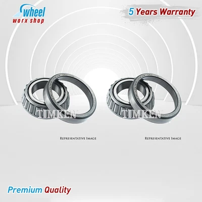 Juego de cojinetes de rueda interior delantera Timken y carreras 2x para Ford Falcon 1963 hasta 1969 Foto 1 de 3