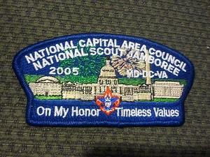MINT 2005 JSP National Capital Area Cncl Dark Blue Border - Picture 1 of 1