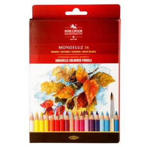 Aquarell Bleistift Set Koh-I-Noor MONDELUZ 3719 wasserlösliche Bleistifte - Bild 1 von 12