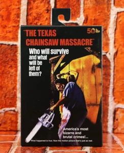 NECA The Texas Chainsaw Massacre 50th Anniversary Ultimate Leatherface Figure - Picture 1 of 8