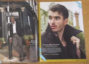 People Magazine Corey Mylchreest Bridgerton - Taylor Zakhar Perez - Luke Newton - Picture 1 of 10