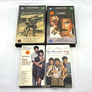 Tom Selleck VHS Tapes High Road to China/Lassiter/Ihr Alibi/Drei Männer und ein Baby - Bild 1 von 3