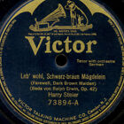 HARRY STEIER Leb' wohl, Schwarz-braun Mgdelein (US-Aufnahmen!!) Schellack S6331