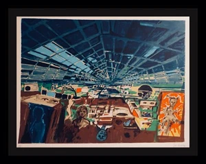 John Hultberg Gewächshaus handsigniert nummeriert KUNST - Bild 1 von 4