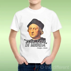 Kids T-Shirt Funny Quote Christopher Columbus Gift Idea - Picture 1 of 1