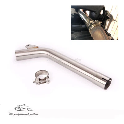 Sistema modificado de tubo de enlace medio de conexión de escape para Yamaha FZ6 Fazer 2007-2011 Foto 1 de 4