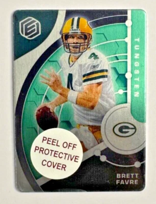 Brett Favre 2022 Panini Elements TUNGSTEN PARALLEL #36 Green Bay Packers #'d /74 - Image 1 of 2