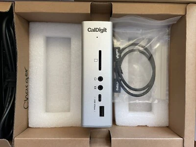 CalDigit TS3 Plus Thunderbolt 3 Plus Dock 87W Charging 7X USB 3.1 Ports - Image 1 of 4