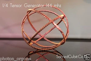 Tensor Ring Field Generator 432hz 188 177 144hz Sacred Lost New Solfeggio Cubit - Picture 1 of 5