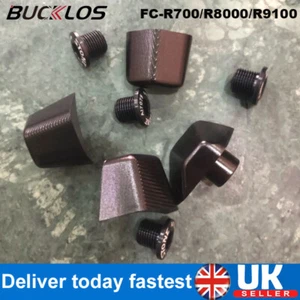 BUCKLOS Chainring Bolts Aluminum Chain Covers Fit Shimano FC-R7000 R8000 R9100 - Picture 1 of 15