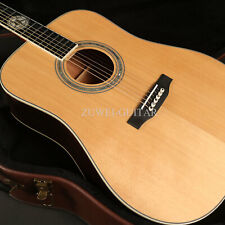 Full Solid Acoustic Guitar Good Sound Ebony Fingerboard High Quality Spruce Top for sale