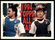 1995 Topps Mike Stanley/Mike Piazza Baseball Cards #391