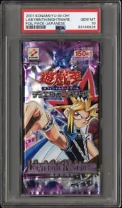 *POP 5* Yugioh Labyrinth of Nightmare Japanese Booster Pack Sealed PSA 10 Konami - Picture 1 of 2