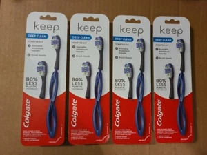 Colgate KEEP Toothbrush Starter Kit - Lot of 4 - Picture 1 of 4