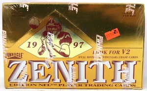 1997 Pinnacle Zenith Football Unopened Hobby Box - Factory Sealed - Picture 1 of 5