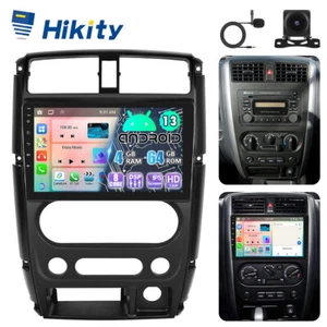 Radio Android 9" CarPlay 4+64GB para Suzuki Jimny 2005-2018 GPS Navi WIFI RDS BT - Imagen 1 de 16