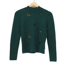 Auth M'S GRACY - Green Gold Black Women's Sweater