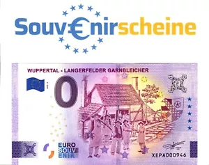 0 Euro Schein XEPA 2022-5 WUPPERTAL - LANGENFELDER GARNBLEICHER - Bild 1 von 1