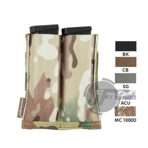 Emerson 9 mm Pistola Cargador Bolsa Doble Tapa Abierta Dibujo Rápido Mag Funda MOLLE - Imagen 1 de 9