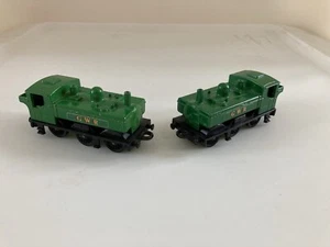 2 Vintage Matchbox MB-47 Pannier Tank Loco GWR, Incl 1 W/ Rare Brown Base - Picture 1 of 8