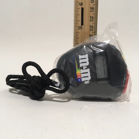 M&M’s Brand Stopwatch NASCAR Racing Team Mars Watch Start Stop Timer Rare MM SEE Cover